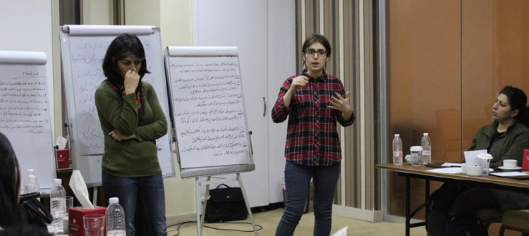 (كه‌ركوك ناو) و رێكخراوی چاودێریی میدیای كوردی مێزگردێكی رەخنەییان ده‌رباره‌ی "وێنەی مێیینە لە راگەیاندندا" رێكخست